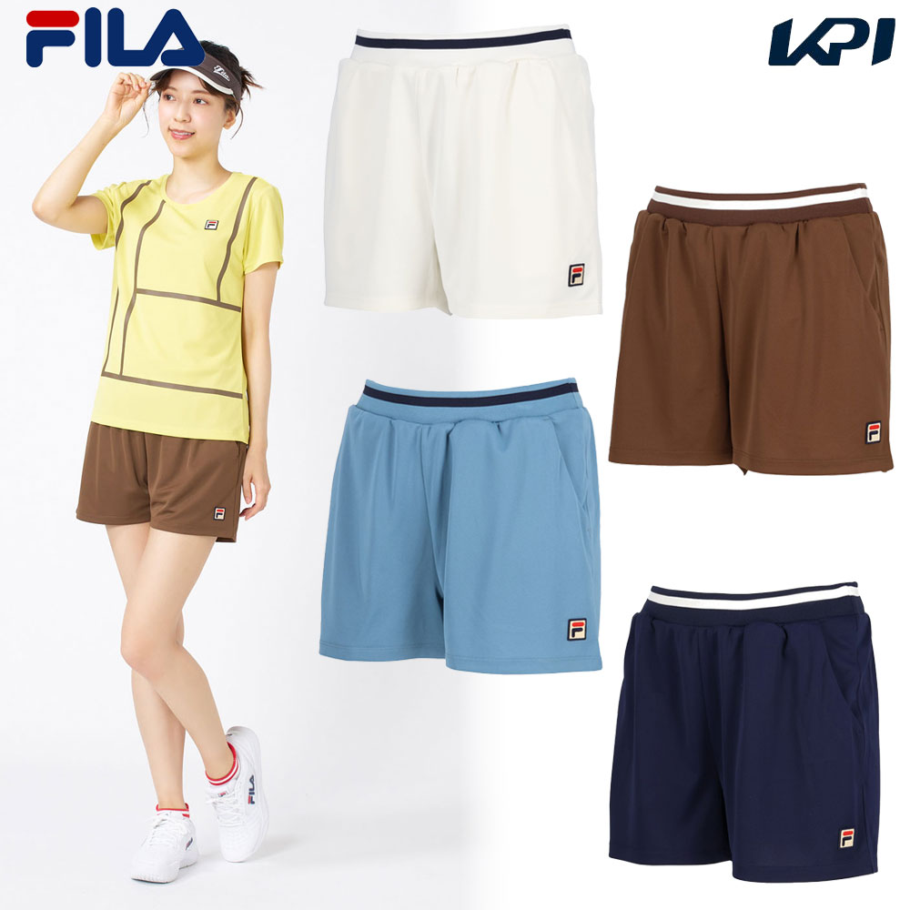 フィラ FILA テニスウェア レディース   ショートパンツ EL0215 2025FW 8月上旬発売予定※予約