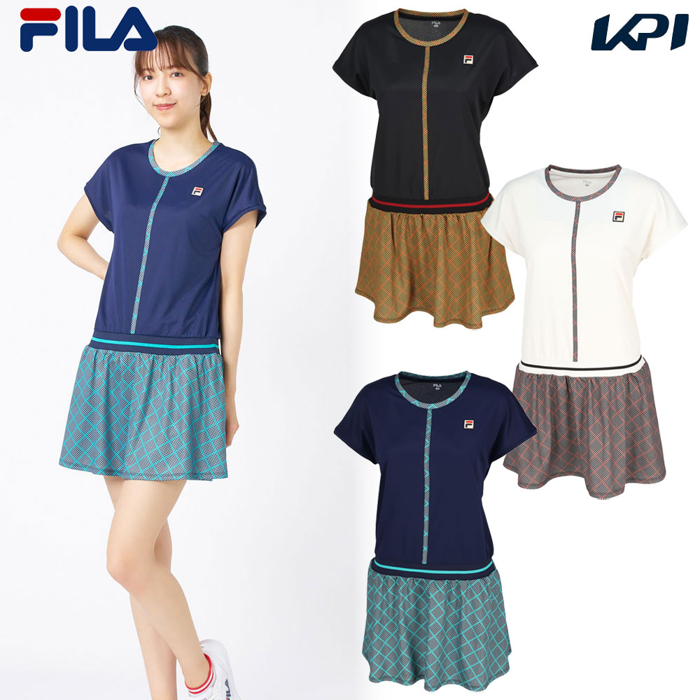 フィラ FILA テニスウェア レディース   ワンピース EL0219 2025FW 8月上旬発売予定※予約