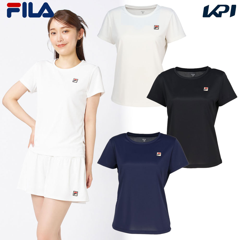 フィラ FILA テニスウェア レディース   グラフィックTシャツ EL0221 2025FW 8月上旬発売予定※予約