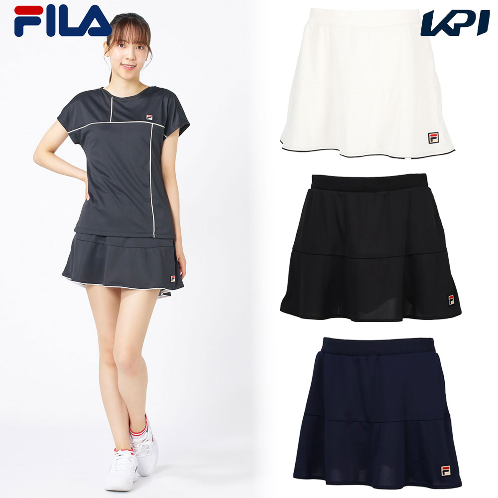 フィラ FILA テニスウェア レディース   スコート EL0222 2025FW 8月上旬発売予定※予約