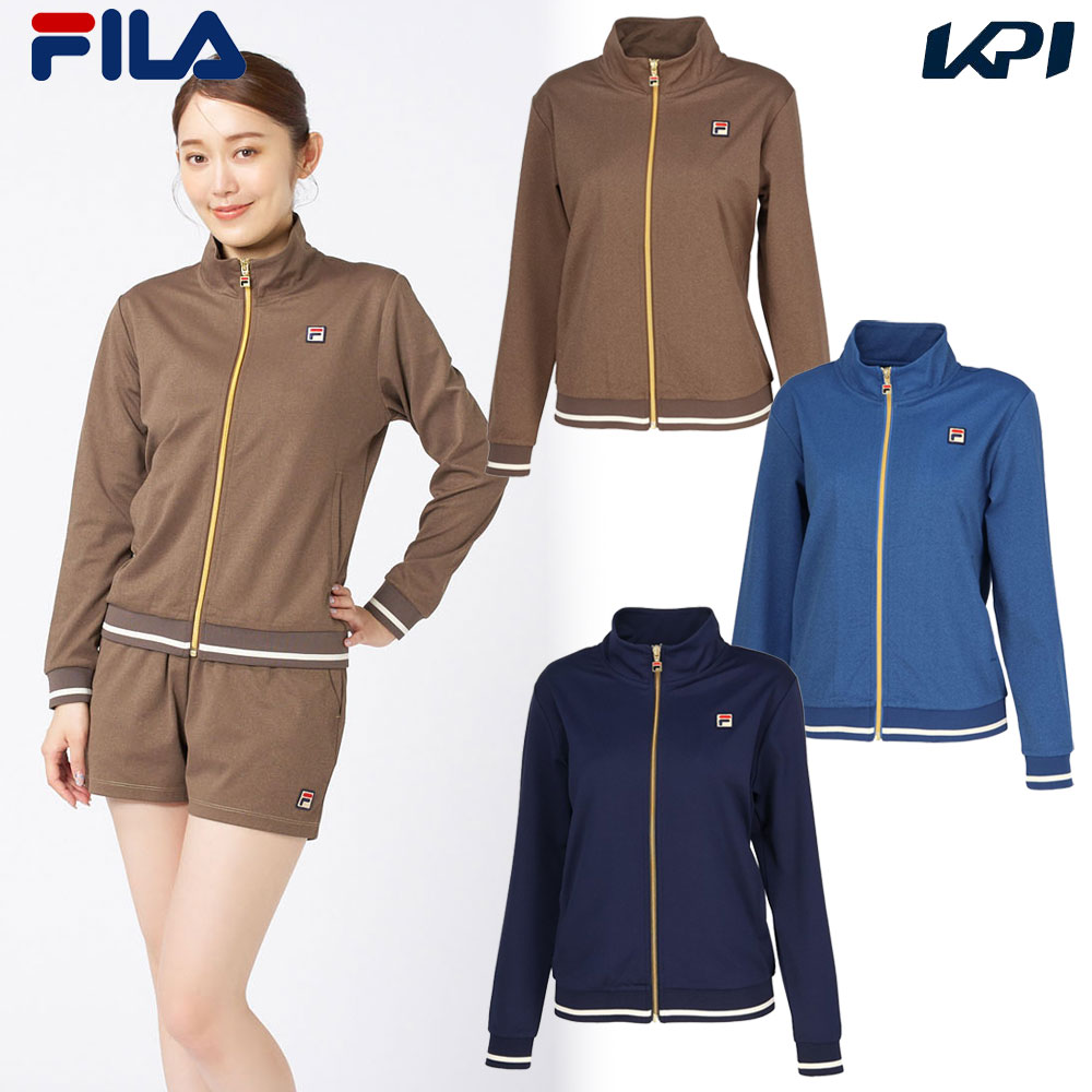 フィラ FILA テニスウェア レディース   トラックジャケット EL0224 2025FW 9月上旬発売予定※予約