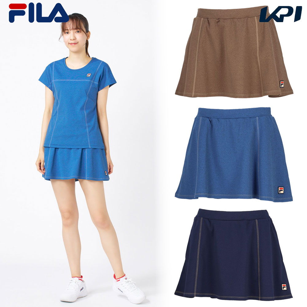 フィラ FILA テニスウェア レディース   スコート EL0226 2025FW 9月上旬発売予定※予約