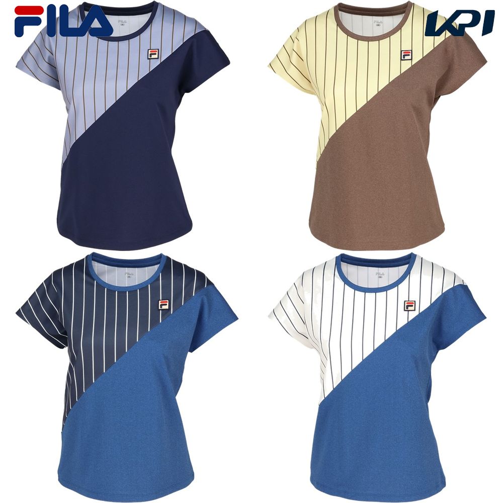 フィラ FILA テニスウェア レディース   ゲームシャツ EL0229 2025FW 9月上旬発売予定※予約
