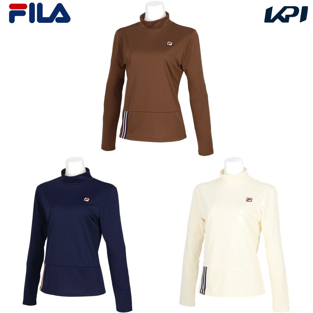 フィラ FILA テニスウェア レディース   ロングスリーブシャツ EL0234 2025FW 9月上旬発売予定※予約