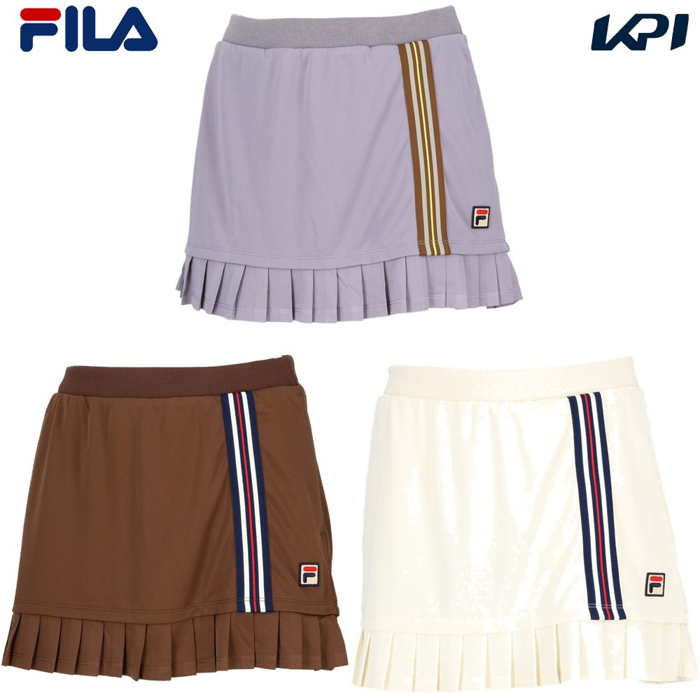 フィラ FILA テニスウェア レディース   スコート EL0235 2025FW 9月上旬発売予定※予約