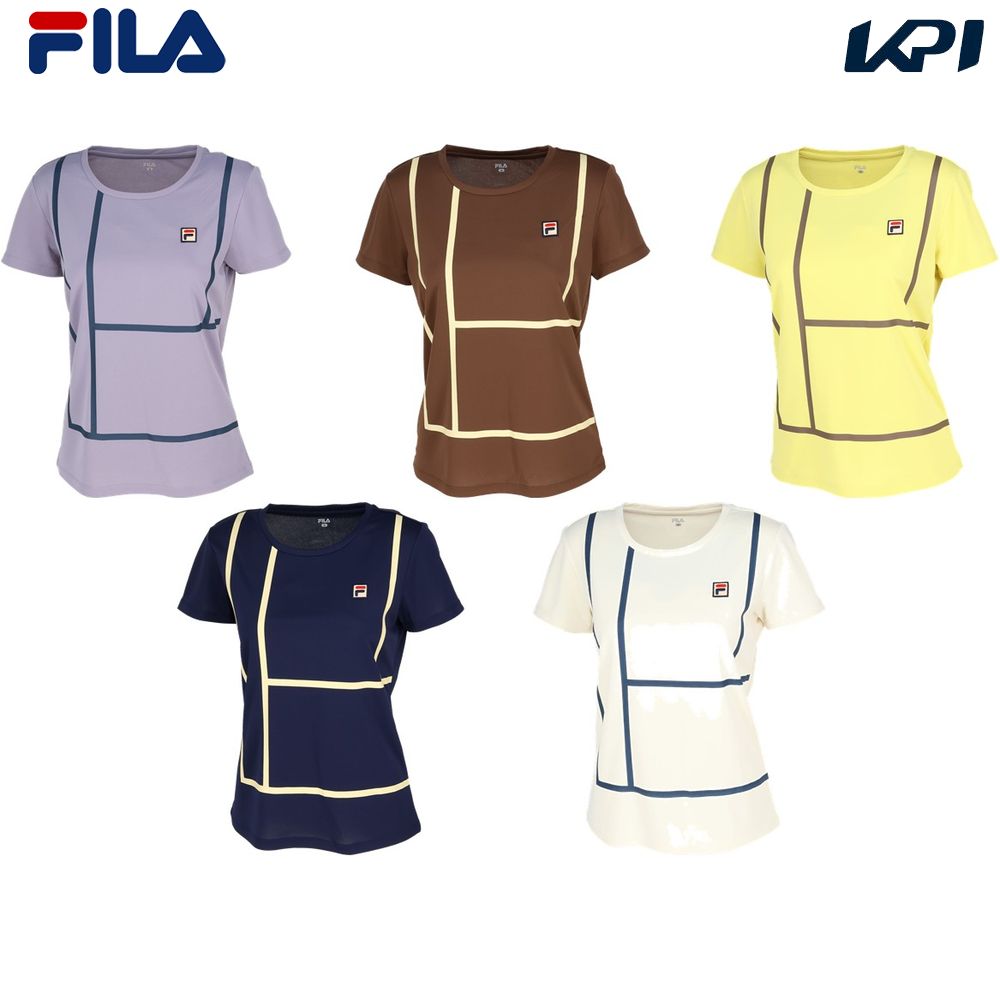 フィラ FILA テニスウェア レディース   ゲームシャツ EL0238 2025FW 9月上旬発売予定※予約