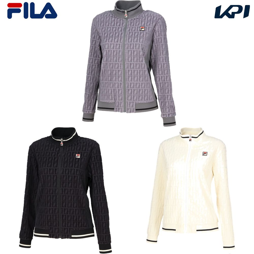 フィラ FILA テニスウェア レディース   トラックジャケット EL0249 2025FW 10月上旬発売予定※予約