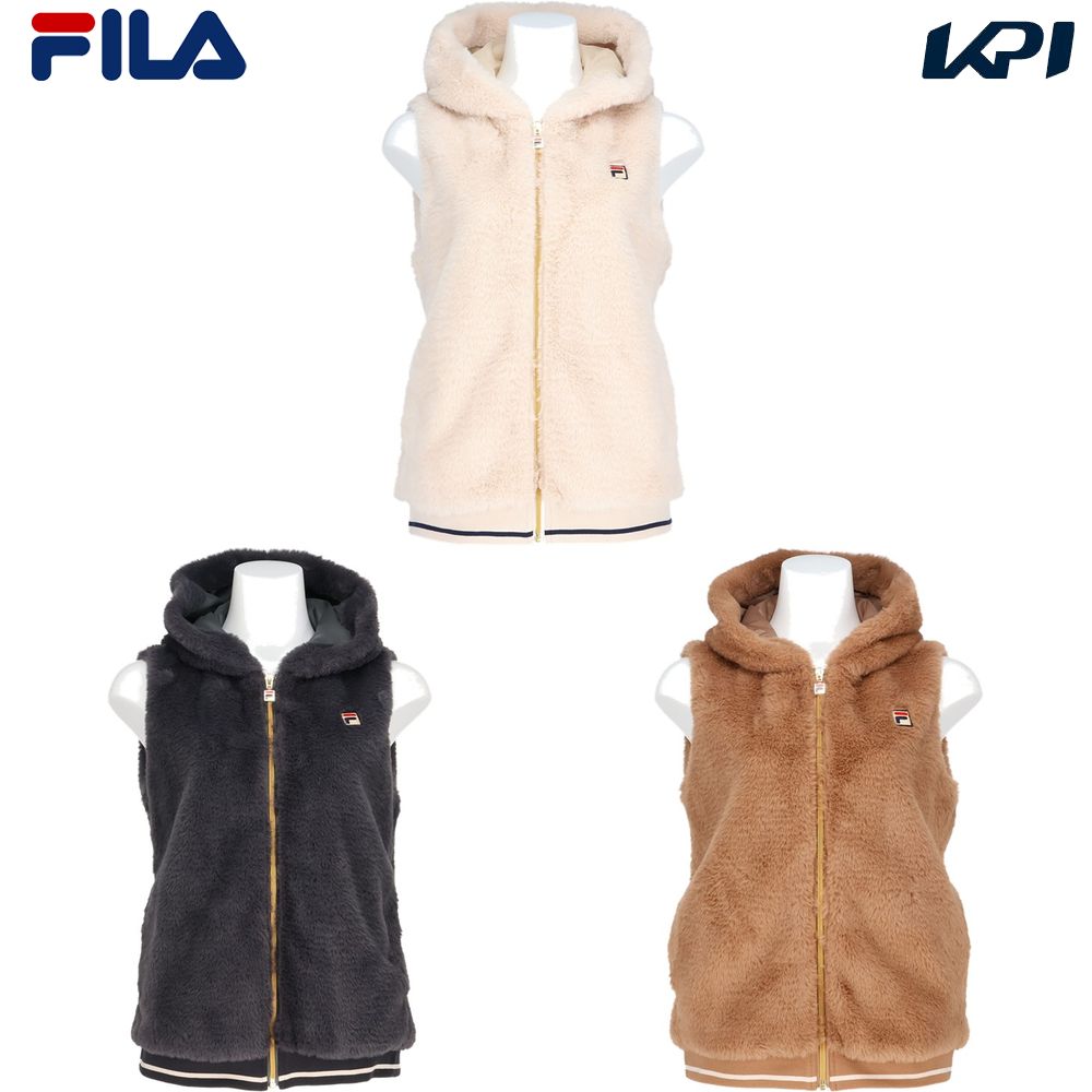 フィラ FILA テニスウェア レディース   ベスト EL0254 2025FW 10月上旬発売予定※予約