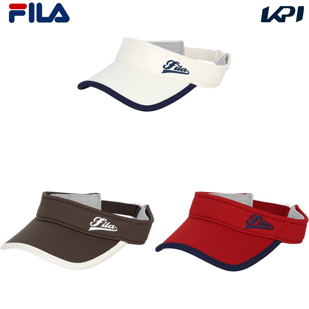 フィラ FILA テニスキャップ・バイザー レディース   サンバイザー EL0286 8月上旬発売予定※予約