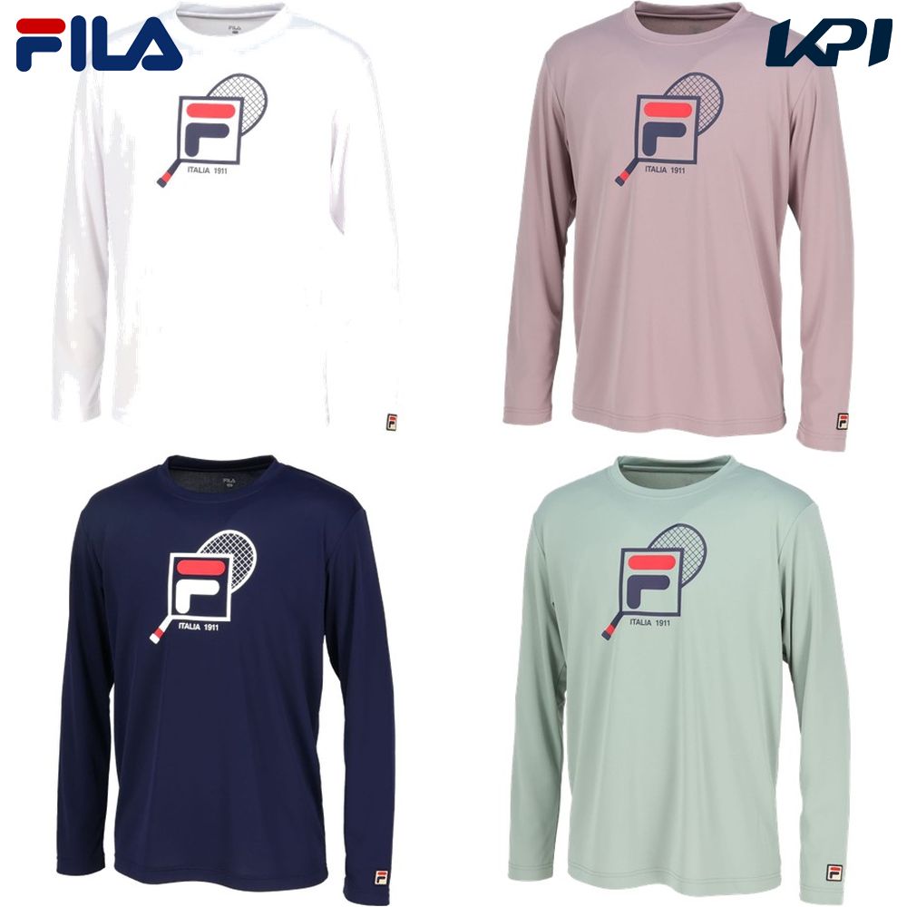 フィラ FILA テニスウェア メンズ   ロングスリーブシャツ EM0078 2025SS 3月上旬発売予定※予約