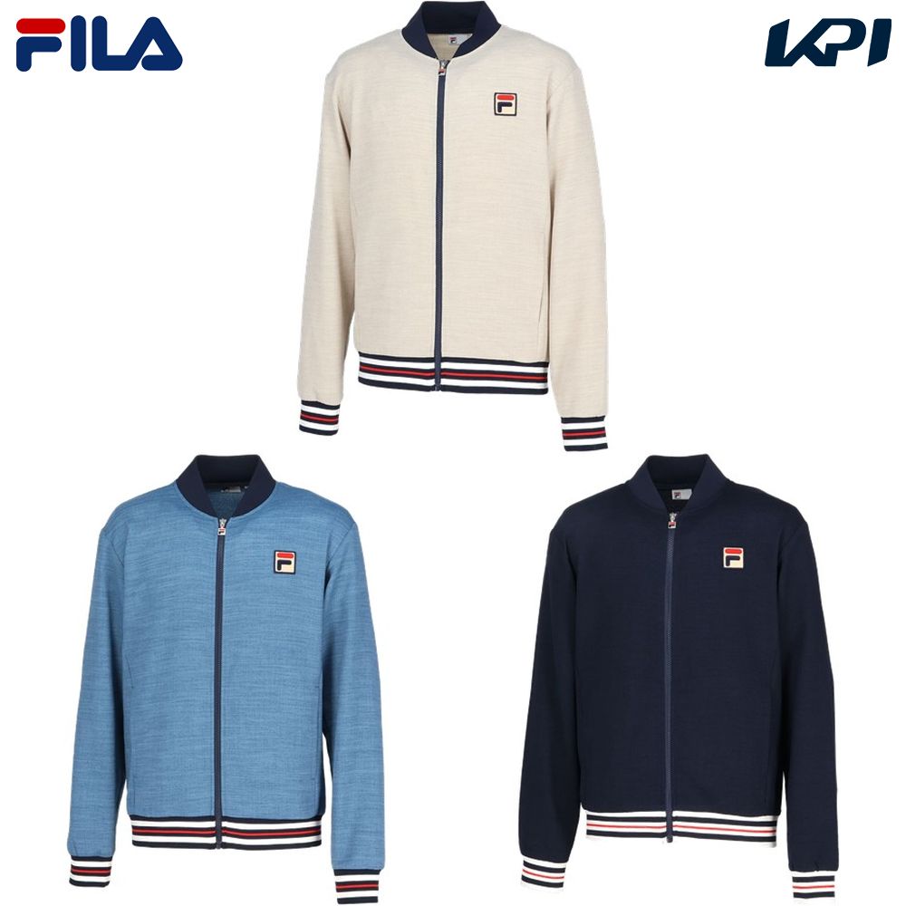 フィラ FILA テニスウェア メンズ   トラックジャケット EM0086 2025SS 3月上旬発売予定※予約