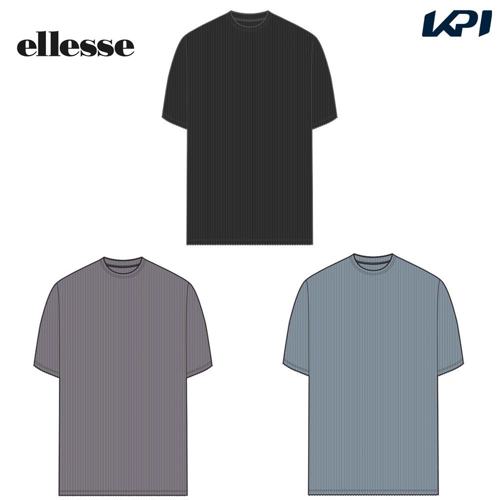 エレッセ Ellesse テニスウェア メンズ プレイプリーツSS Tシャツ EM023154 2023SS