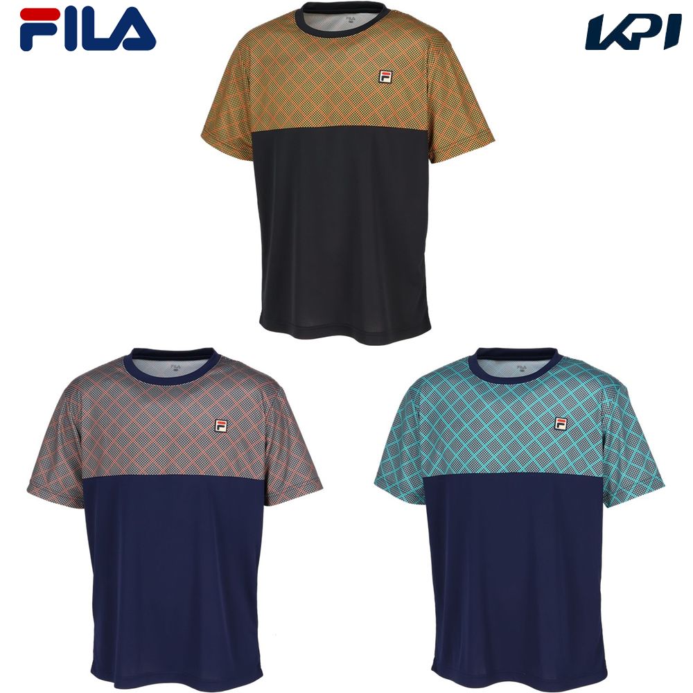 フィラ FILA テニスウェア メンズ   ゲームシャツ EM0260 2025FW 8月上旬発売予定※予約