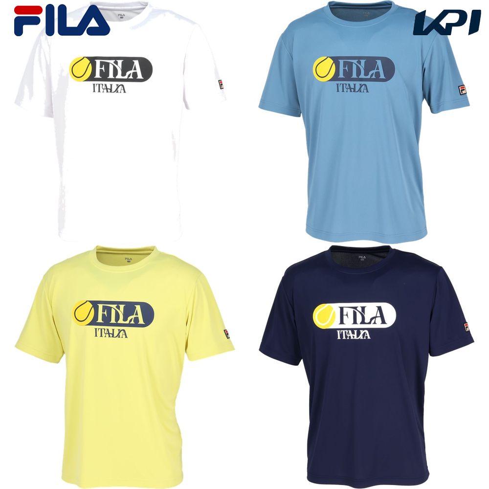 フィラ FILA テニスウェア メンズ   グラフィックTシャツ EM0262 2025FW 8月上旬発売予定※予約