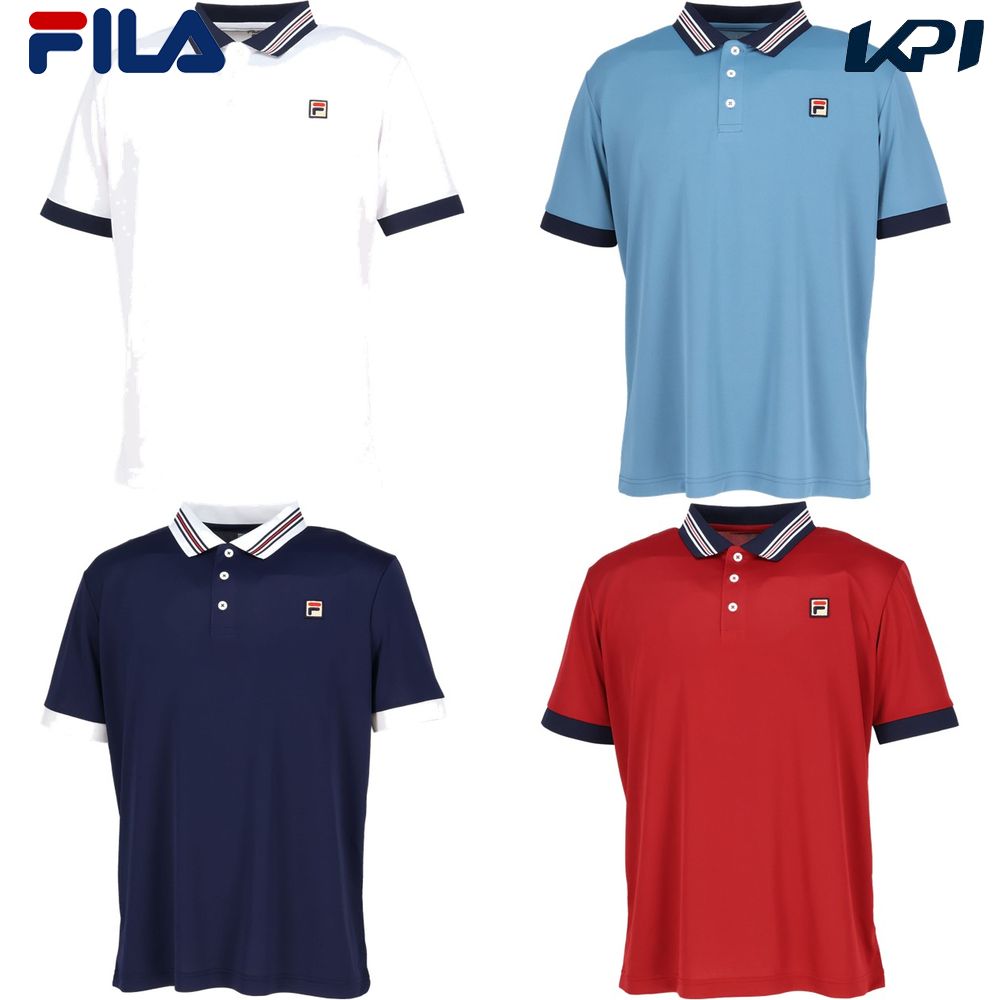 フィラ FILA テニスウェア メンズ   ポロシャツ EM0263 2025FW 8月上旬発売予定※予約