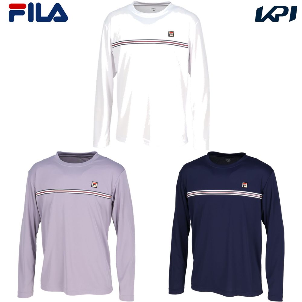 フィラ FILA テニスウェア メンズ   ロングスリーブシャツ EM0268 2025FW 9月上旬発売予定※予約