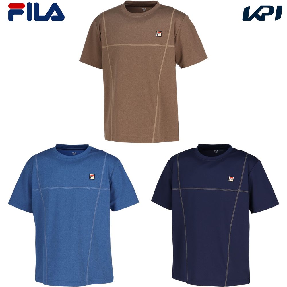 フィラ FILA テニスウェア メンズ   ゲームシャツ EM0274 2025FW 9月上旬発売予定※予約