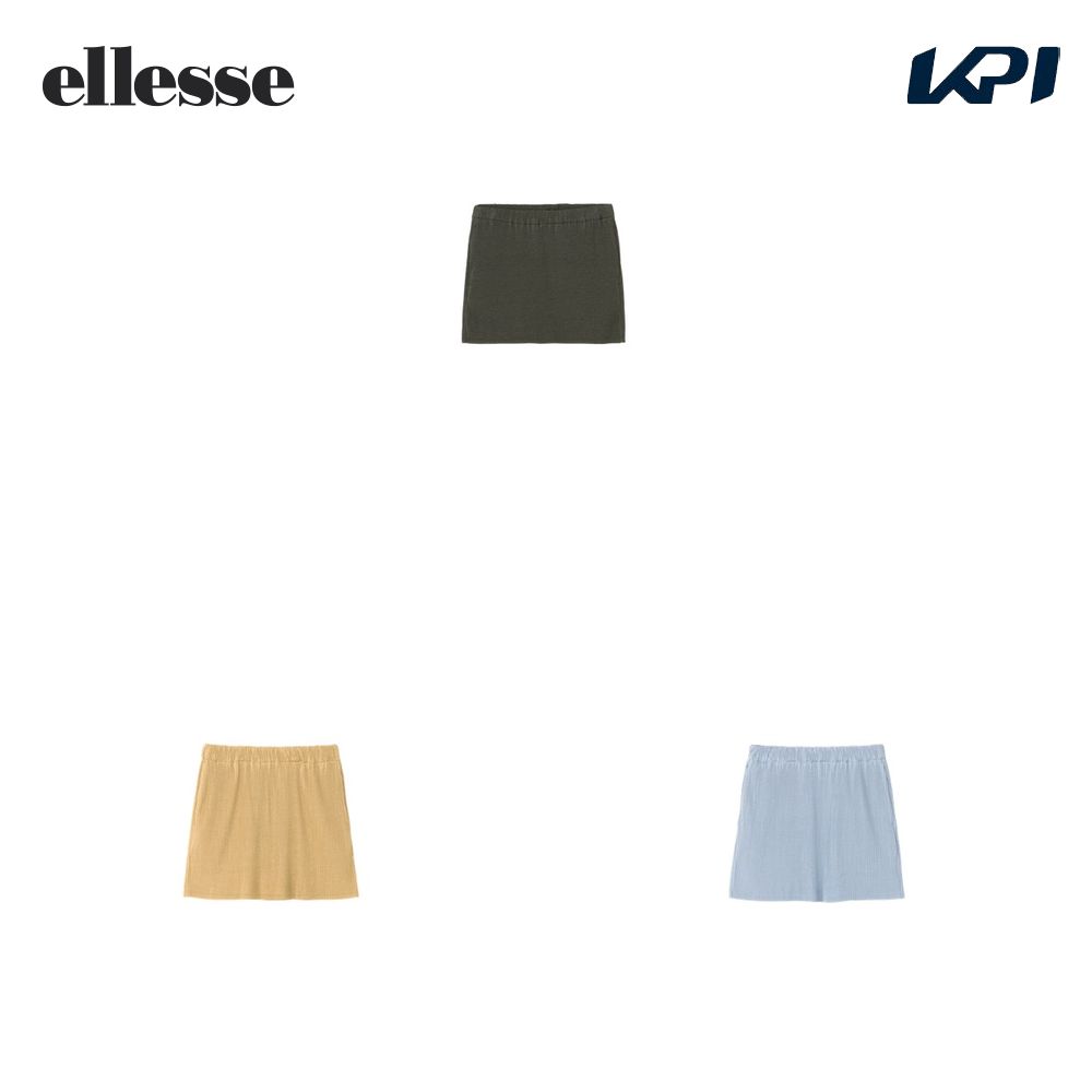 エレッセ Ellesse テニスウェア レディース   play pleats Skirt スカート EW224133 2024SS