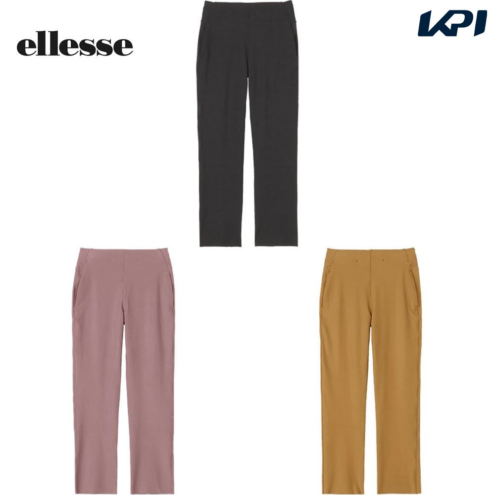 エレッセ Ellesse テニスウェア レディース   4way Stretch Straight Pants パンツ EW924100 2024SS