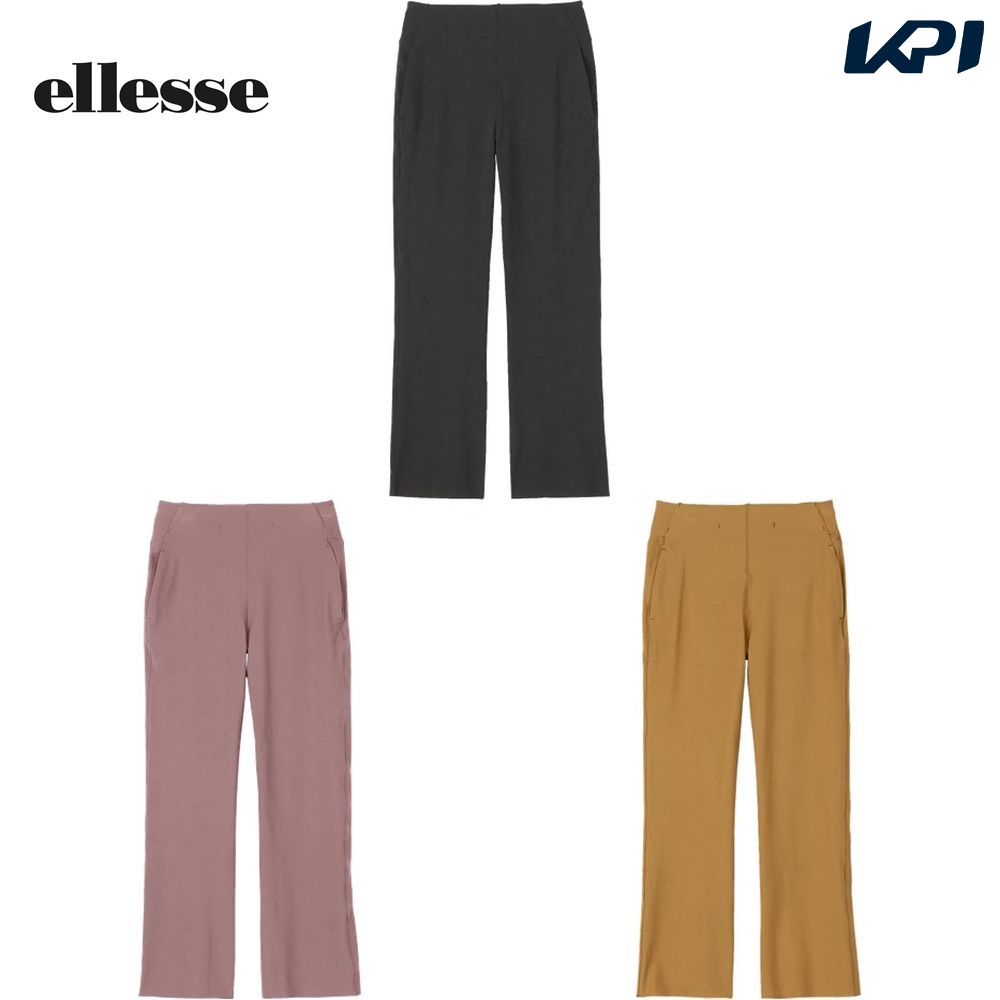 エレッセ Ellesse テニスウェア レディース   4way Stretch Flared Pants パンツ EW924101 2024SS