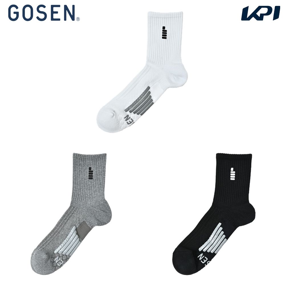 ゴーセン GOSEN テニスアクセサリー レディース   高機能ソックス （先丸） F2501