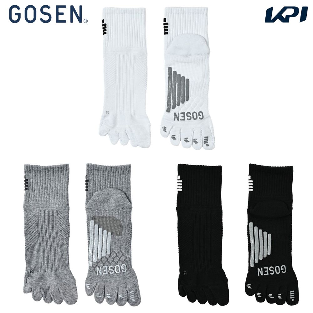 ゴーセン GOSEN テニスアクセサリー ユニセックス   高機能ソックス（5本指） F2504