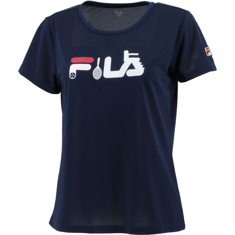 フィラ FILA テニスウェア レディース グラフィックTシャツ VL2652 