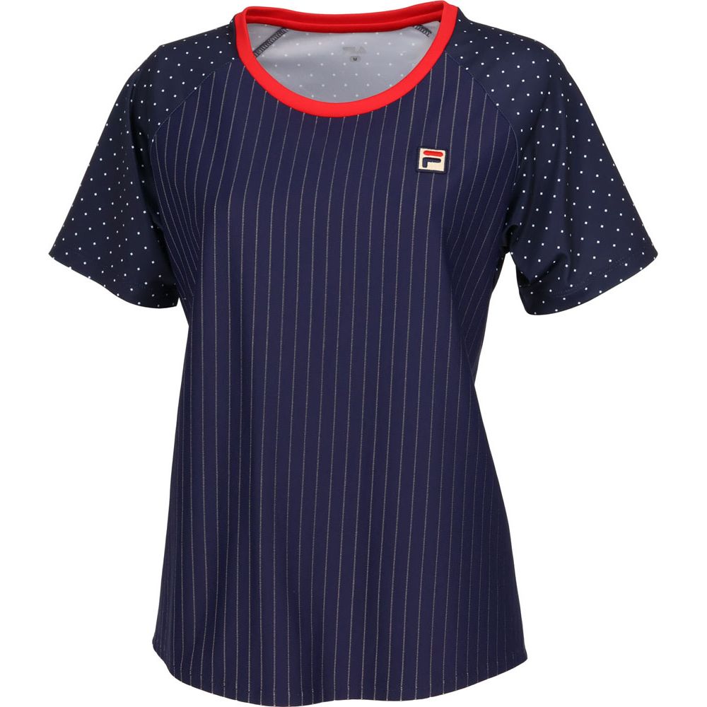 フィラ FILA テニスウェア レディース ゲームシャツ VL2714 2023FW 