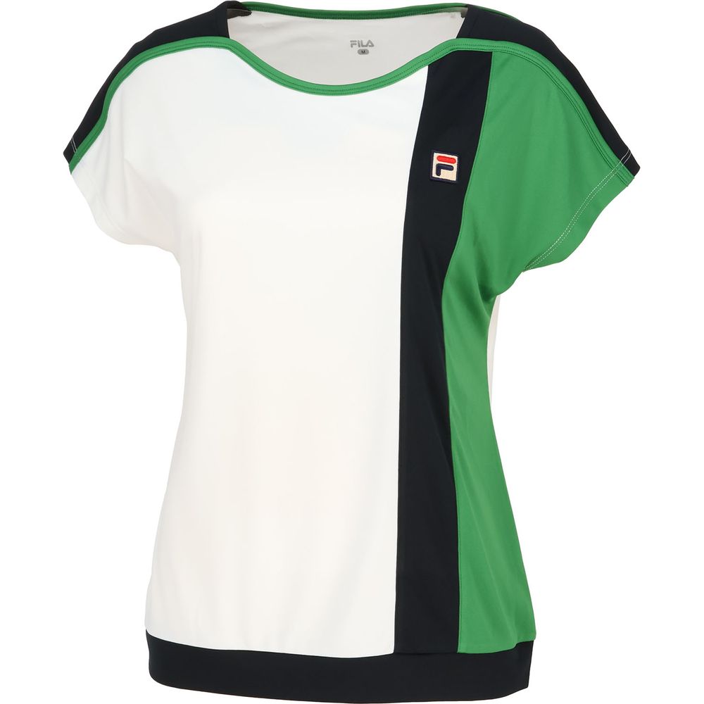 フィラ FILA テニスウェア レディース ゲームシャツ VL2760 2023FW 