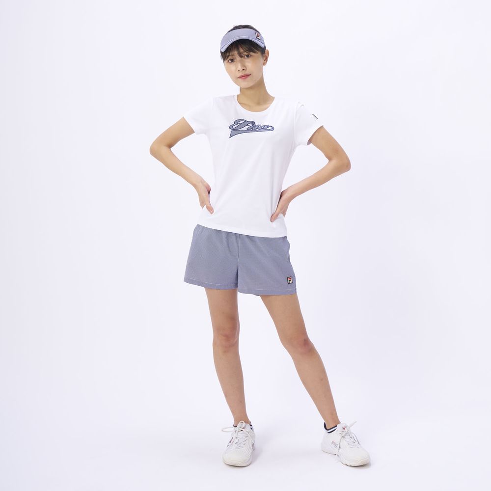 フィラ FILA テニスウェア レディース ショートパンツ VL2857 2024SS 