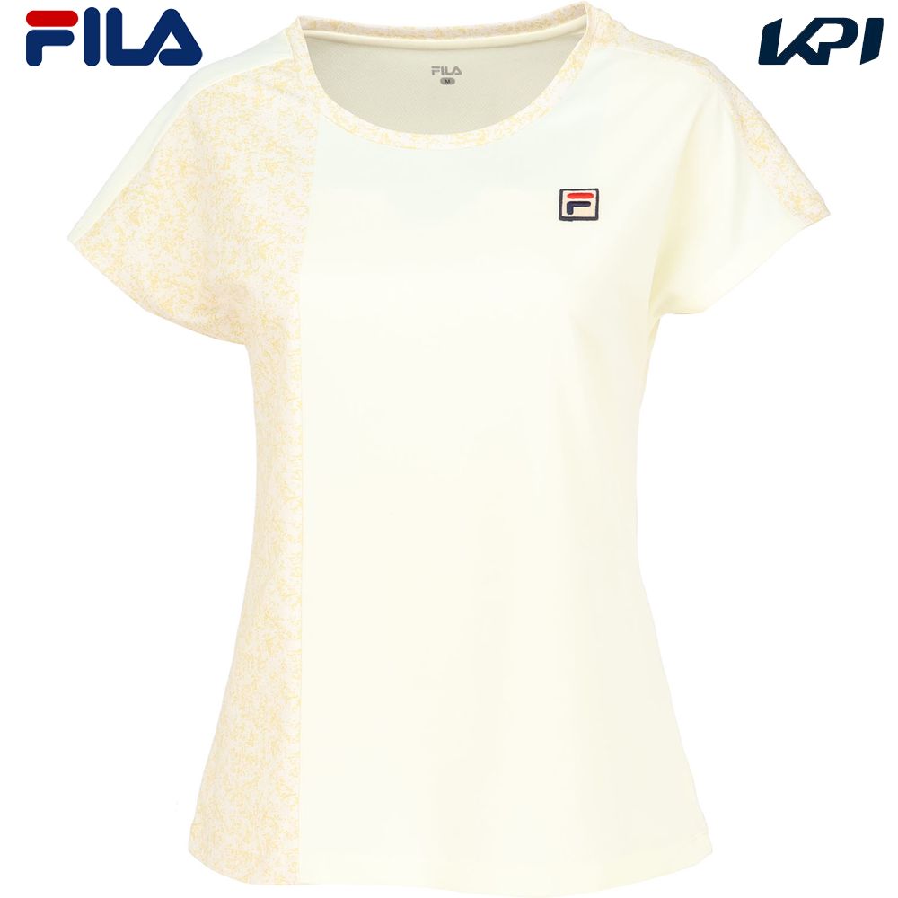 フィラ FILA テニスウェア レディース   ゲームシャツ VL2963- 2024FW