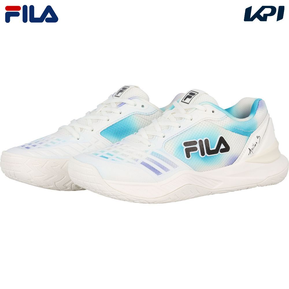 フィラ FILA テニスシューズ レディース   AXILUS 3 T9 オールコート用 FW0102523 8月下旬発売予定※予約