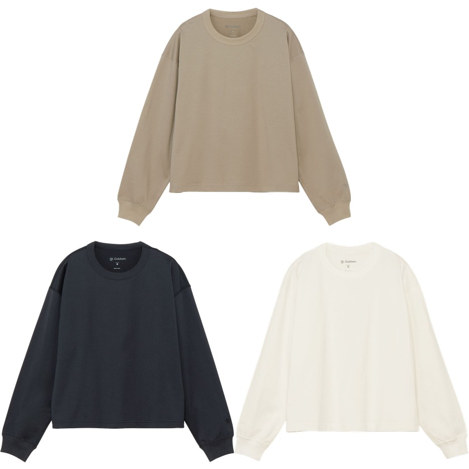 シースリーフィット C3fit 健康・ボディケアウェア レディース リオプティマムプレーティングジャージークロップドロングスリーブティーシャツ GCW45334 2020SS