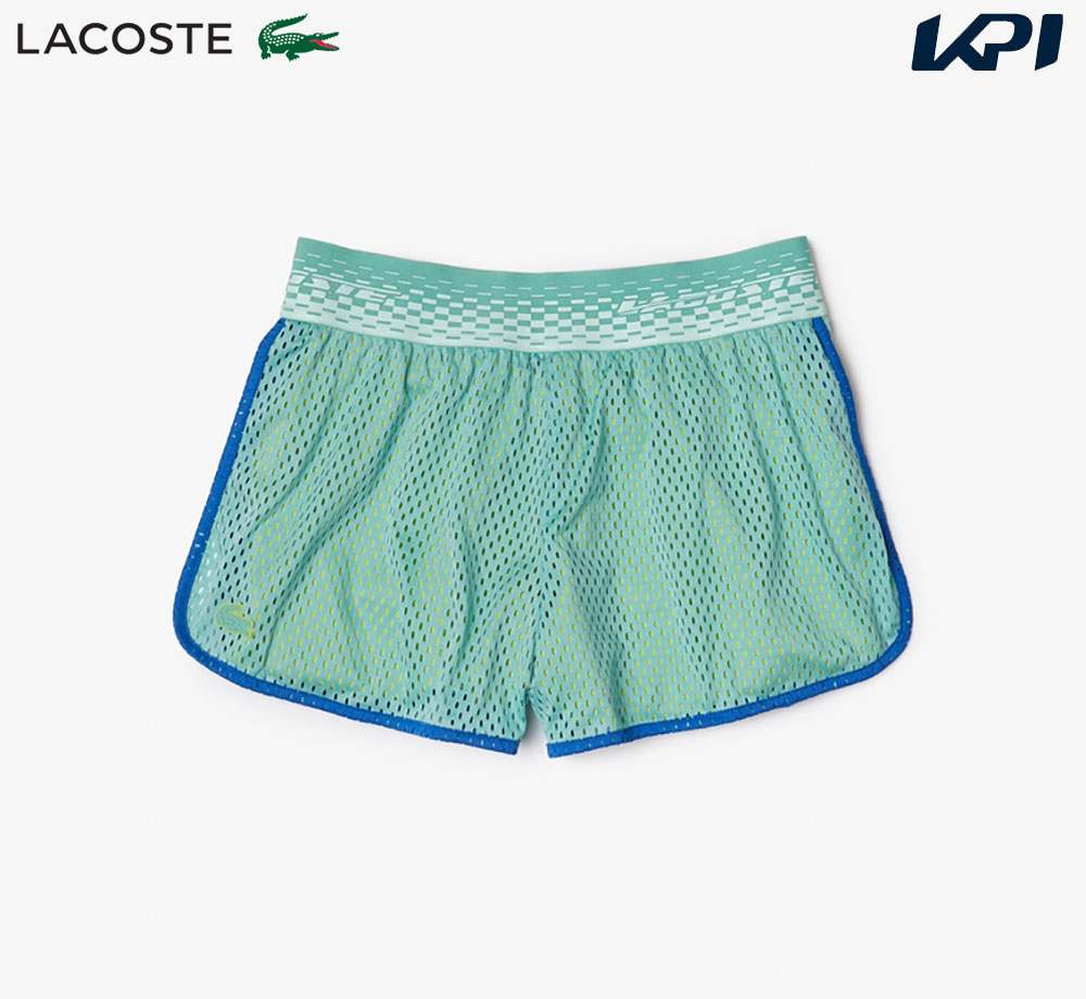 ラコステ LACOSTE テニスウェア レディース ショートパンツ GF4915-99-ZLI 2023SS