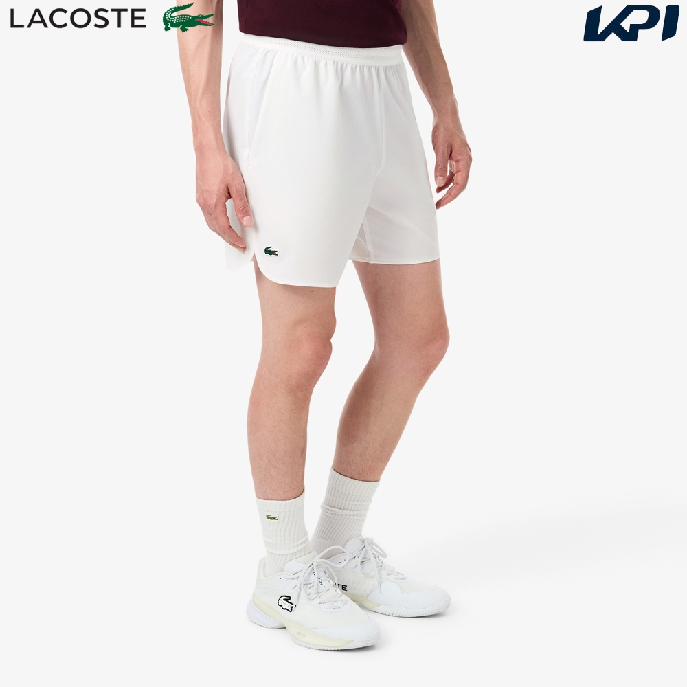 ラコステ LACOSTE テニスウェア メンズ   『ノバク・ジョコビッチ』オンコートウルトラドライショーツ GH0922-99-70V 2026FW 8月下旬発売予定※予約