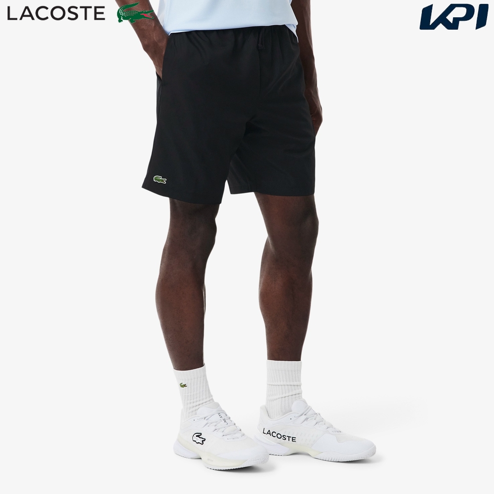 ラコステ LACOSTE テニスウェア メンズ   ライトウェイト ダイヤモンドタフタ テニスショーツ GH353T-99-031 2026FW 8月下旬発売予定※予約