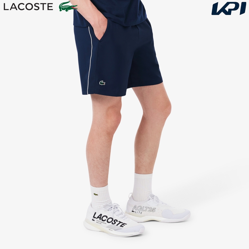 ラコステ LACOSTE テニスウェア メンズ   テニスヘリテージウルトラドライショーツ GH6921-99-166 2026FW 8月下旬発売予定※予約
