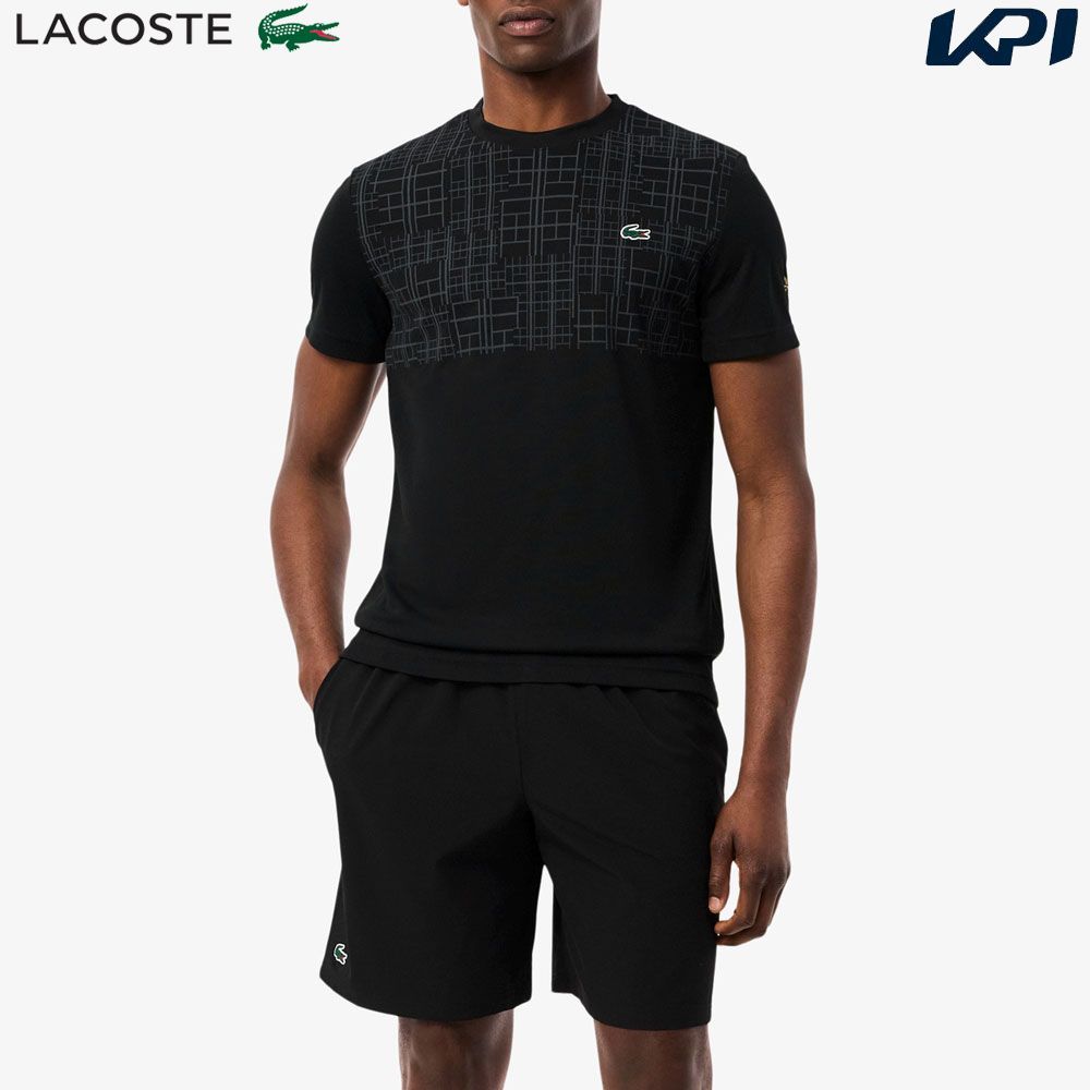 ラコステ LACOSTE テニスウェア メンズ   『ノバク・ジョコビッチ』メッシュガゼットテニスショーツ GH7413-99-9FI 2025FW 8月下旬発売予定※予約