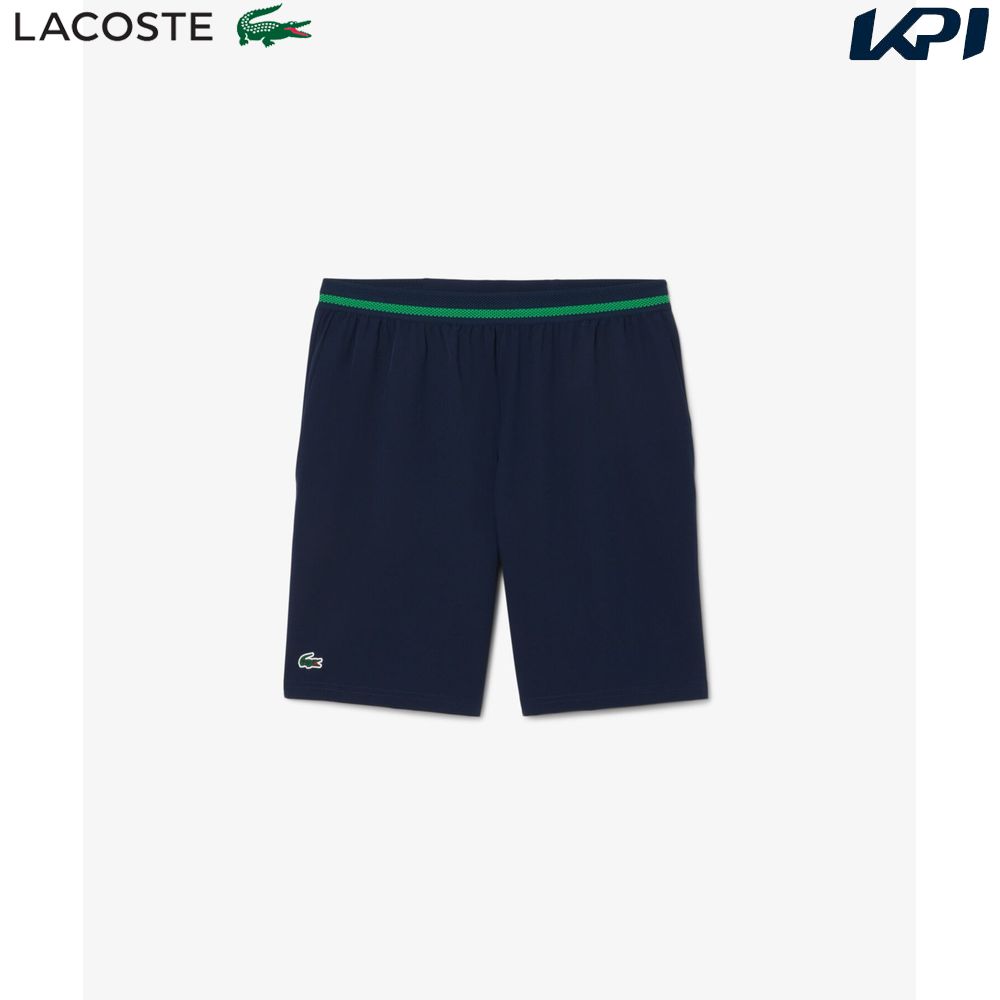 ラコステ LACOSTE テニスウェア メンズ 『ノバク・ジョコビッチ』メッシュガゼットテニスショーツ GH7413-99-RIJ 2025FW 11月下旬発売予定※予約