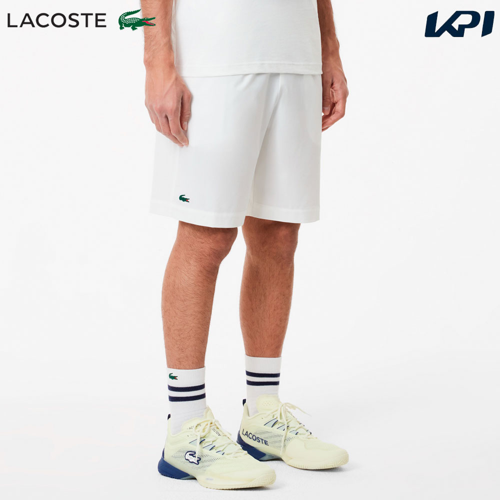 ラコステ LACOSTE テニスウェア メンズ   ウルトラドライトレーニングテニスショーツ GH7452-99-001 2024FW