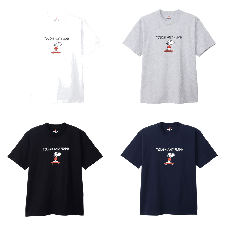 Hanes マルチSPウェア メンズ   PEANUTS X BEEFY-T SHORT SLEEVE HM1-D002 2026SS