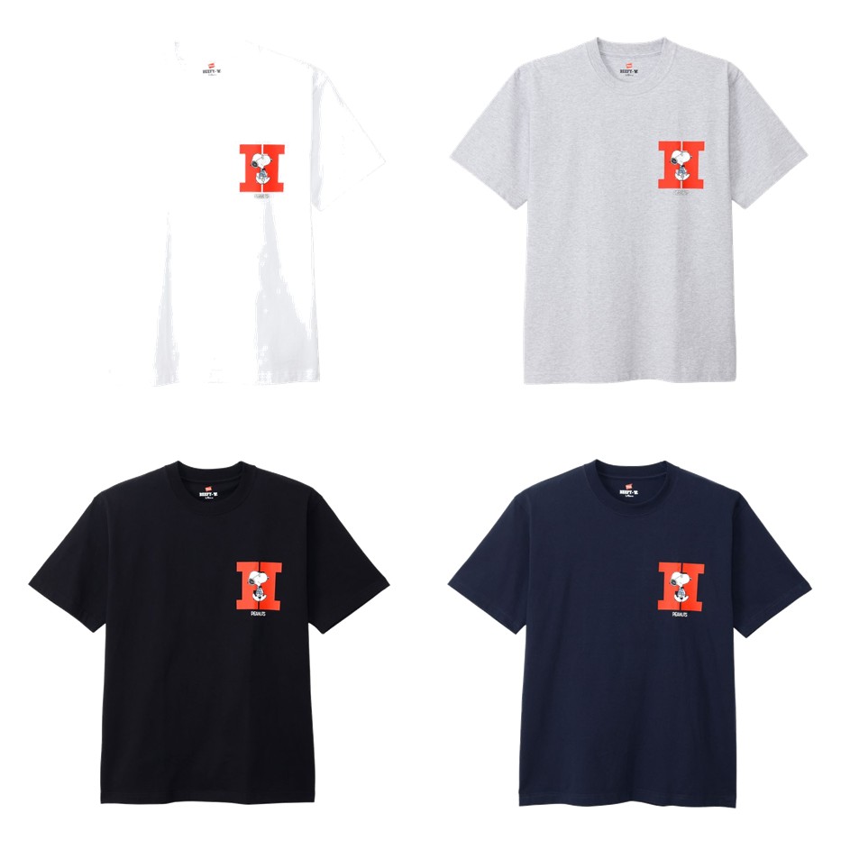 Hanes マルチSPウェア メンズ   PEANUTS X BEEFY-T SHORT SLEEVE HM1-D003 2026SS
