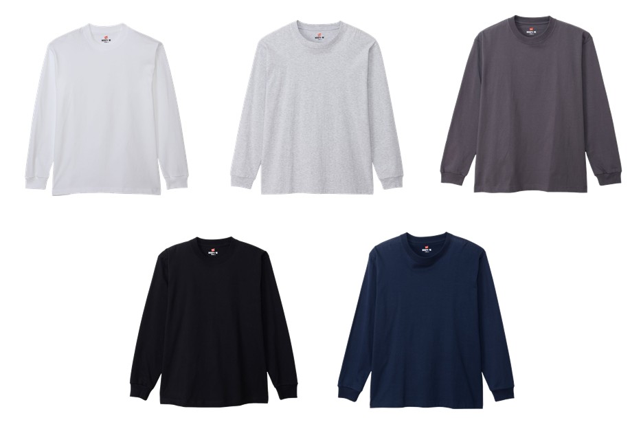 Hanes マルチSPウェア メンズ   BEEFY-T LONG SLEEVE T-SHIRT HM4-D001 2026SS