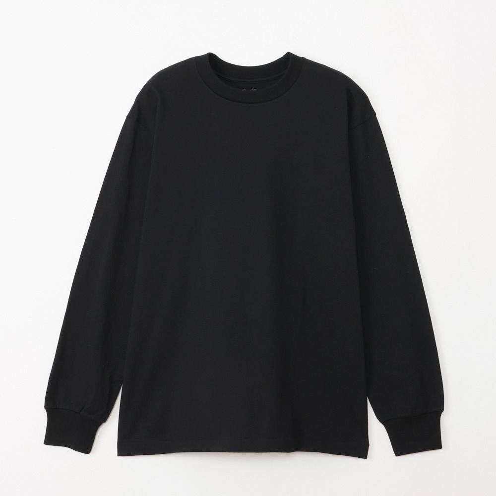 Hanes マルチSPウェア メンズ   1P KURO LONG SLEEVE T-SHIRT HM4-D202 2026SS
