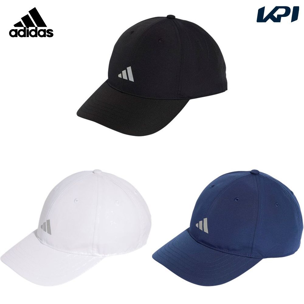 アディダス adidas ランニングキャップ・バイザー ユニセックス   エッセンシャル クライマクール 6 パネル ベースボール キャップ HQ520