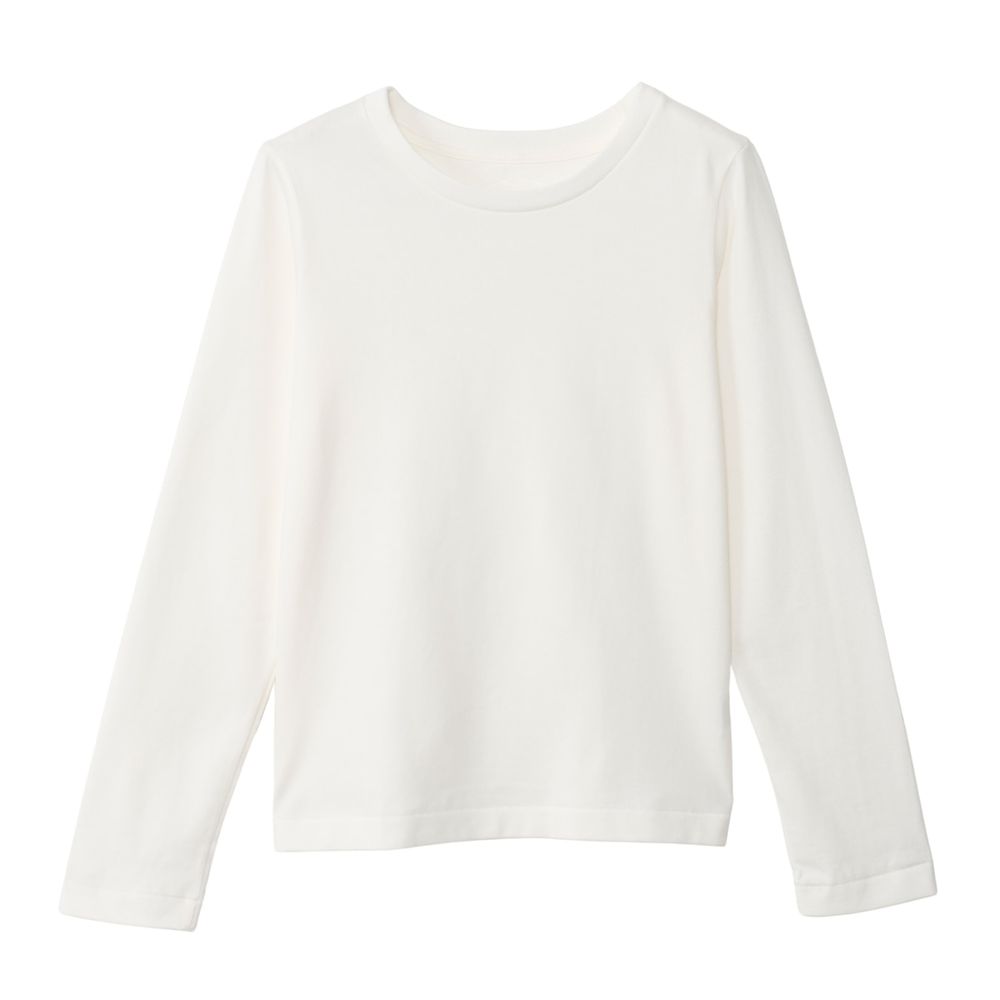 Hanes フィットネスウェア レディース   1PクルーネックロングスリーブＴシャツ HW4-E201 2026FW