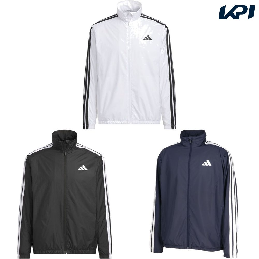 アディダス adidas マルチSPウェア    マストハブ スリーストライプス 起毛トリコット素材ノ裏地 ウインドジャケット HY034 2025FW