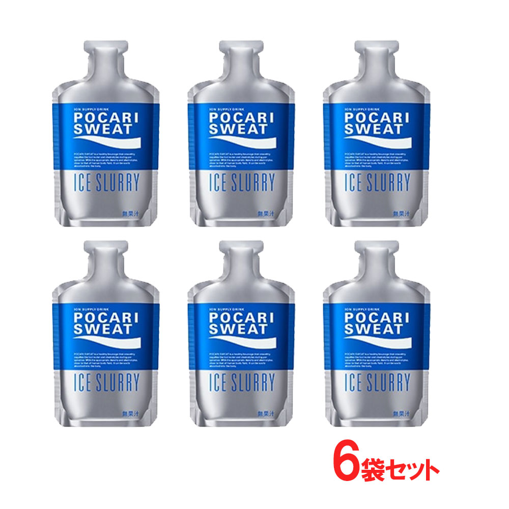 ポスト投函便【送料無料】大塚製薬 ポカリスエット アイススラリー 100g×6袋