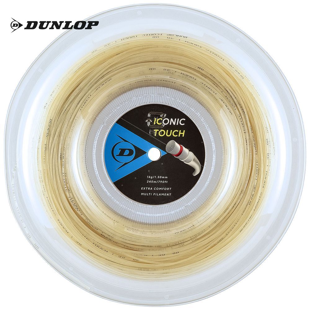 ダンロップ DUNLOP テニスガット・ストリング  ICONIC TOUCH アイコニック・タッチ ロールタイプ 240mロール DST32011