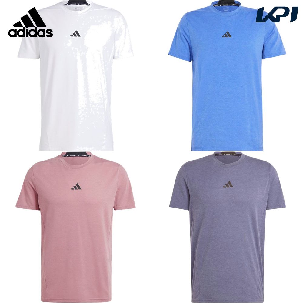 アディダス adidas ランニングウェア ユニセックス   Designed for Training ワークアウト半袖Tシャツ IEJ24-2024 2024SS